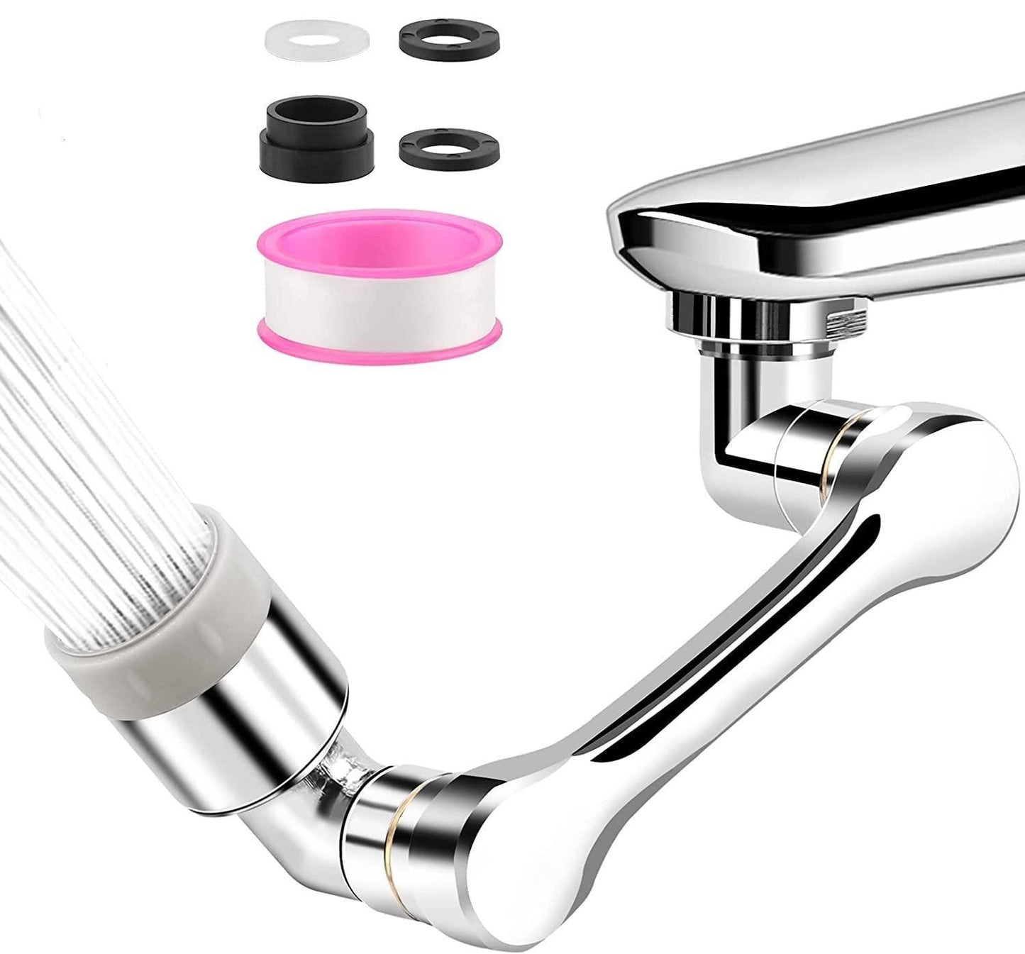 Rotating Faucet Extender with 2 Water Outlet Modes