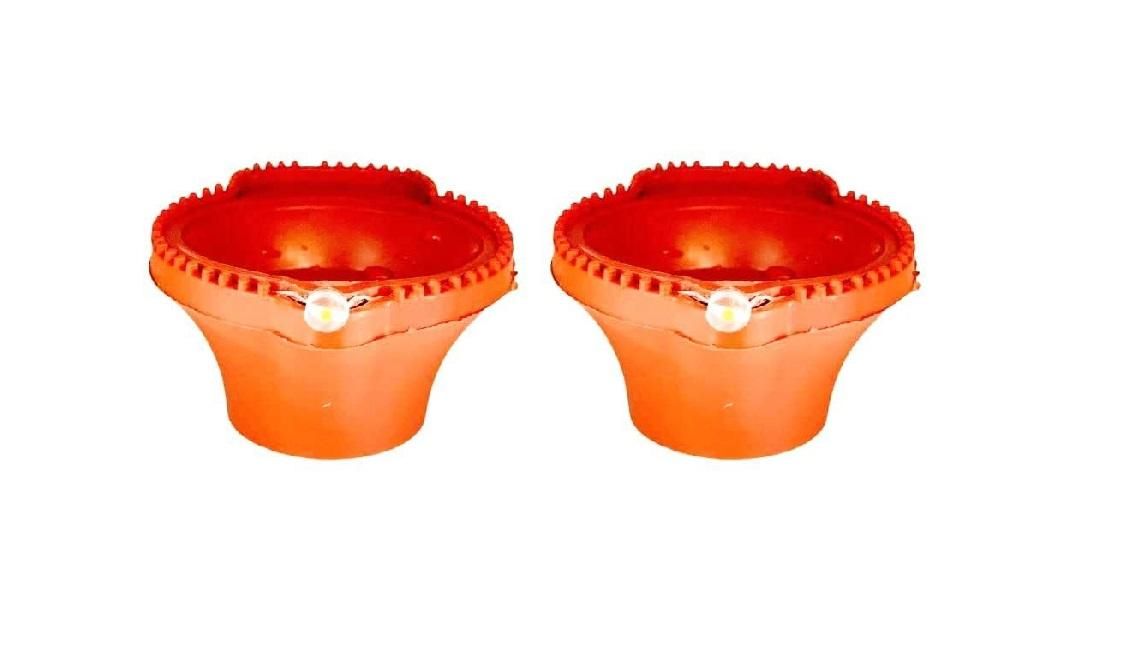 Reusable Water Sensor LED Diyas – Bright, Long-Lasting (Pack of 6/12/18/24)