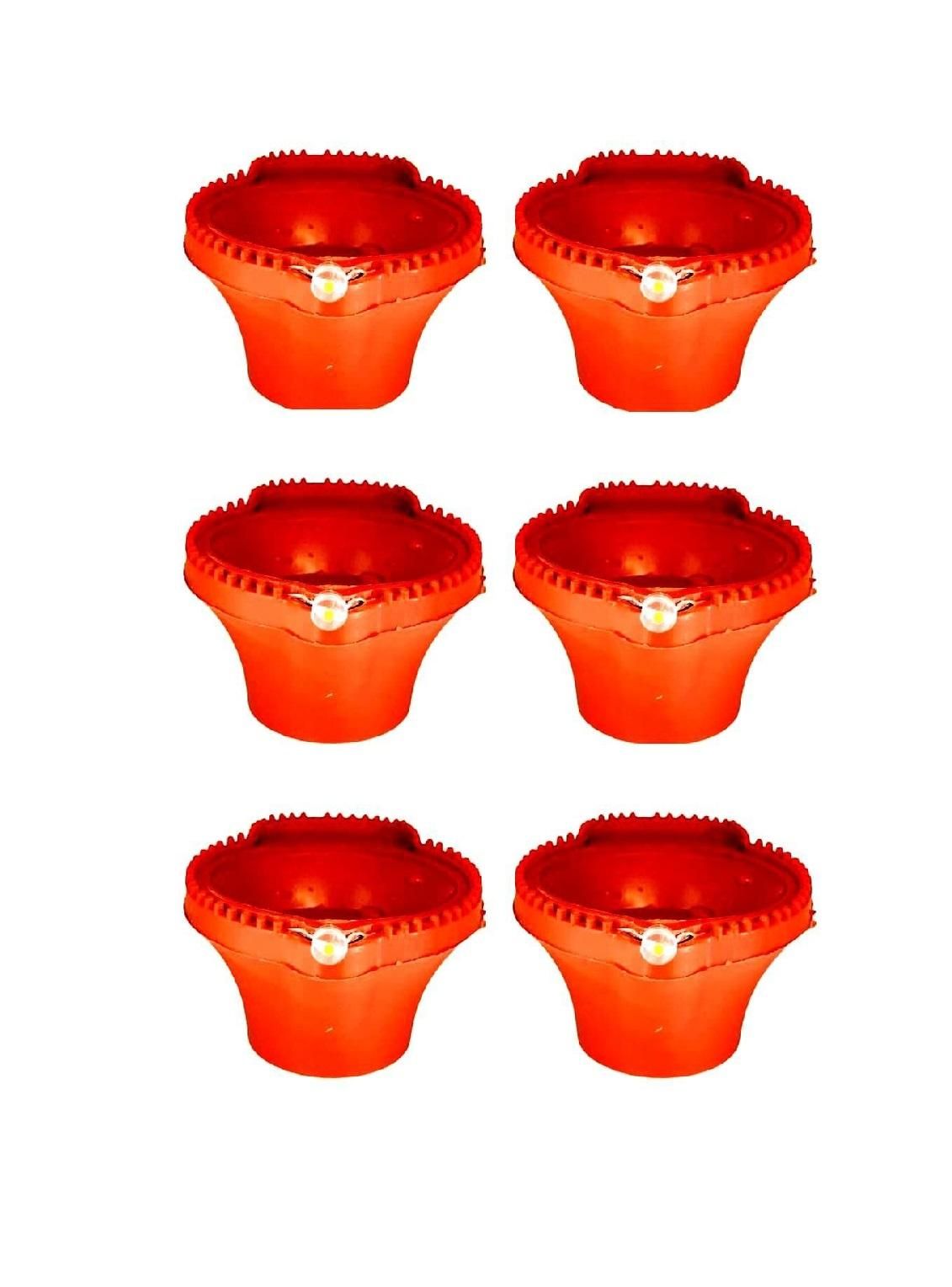 Reusable Water Sensor LED Diyas – Bright, Long-Lasting (Pack of 6/12/18/24)