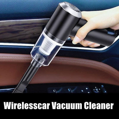 🚀 Portable Air Duster & Wireless Vacuum Cleaner – 2-in-1 Cleaning Power