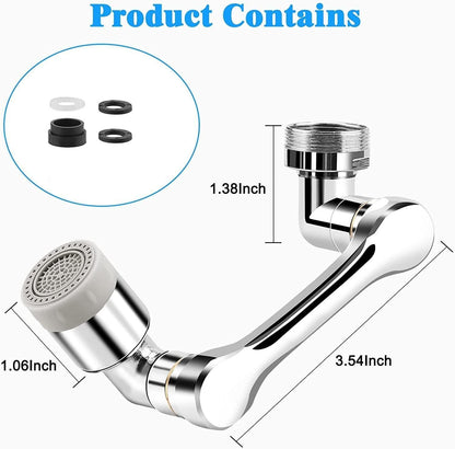 Rotating Faucet Extender with 2 Water Outlet Modes